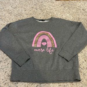 Nurse Life Rainbow Sweater